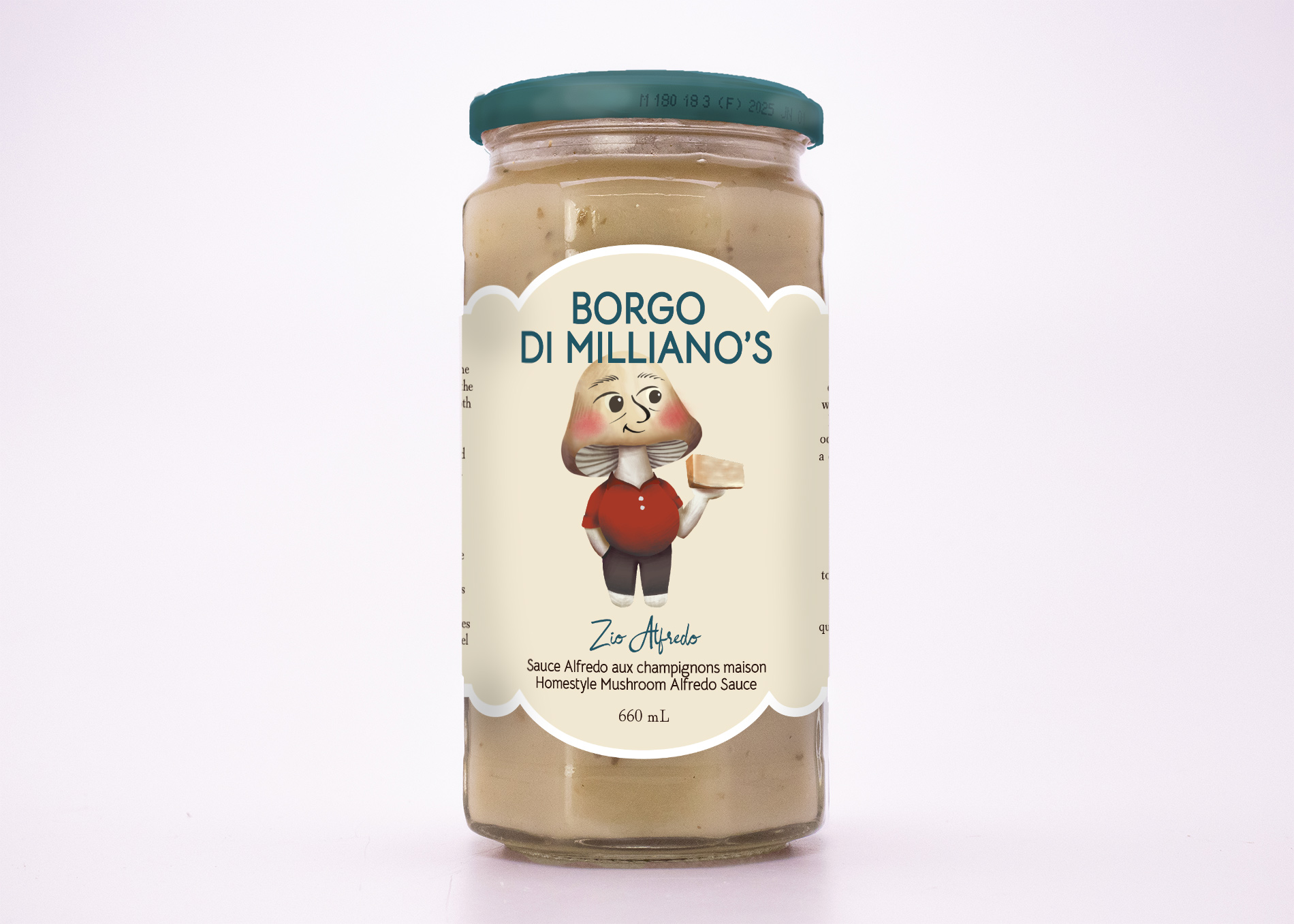 Zio Alfredo, the 2nd pasta sauce of the line.